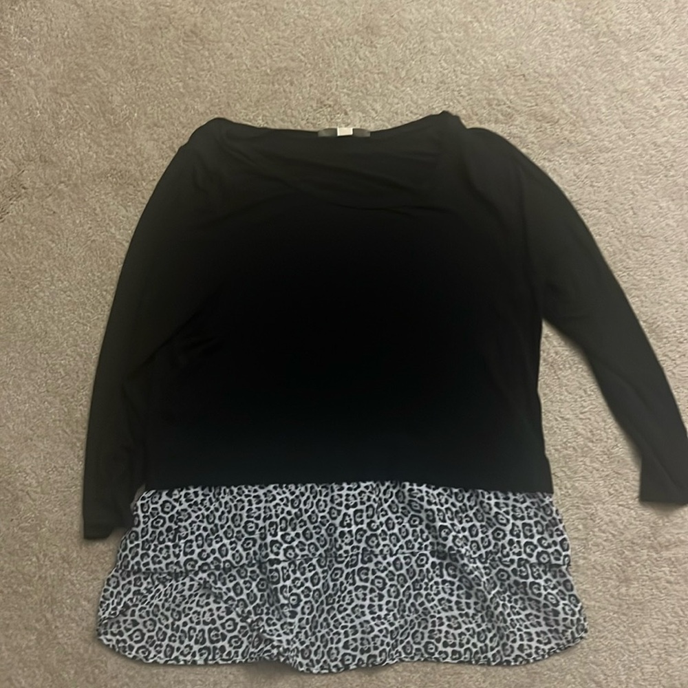 Michael Kors 3 quarter sleeve top size m